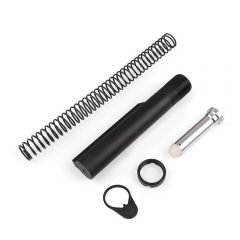 DB TAC Mil Spec Recoil Spring End Plate Latch Nut 3 oz Weight Kit Tube Lower Combo