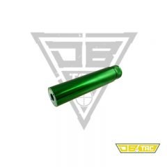 DB TAC 1/2''×28 TPI Thread 7 Inch Faux Can Add On Barrel Solid Tube Muzzle Brake Hard Anodized .22LR/.223/5.56