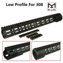 DB TAC .223/5.56 Super Light M-Lok 12 Inch M-Lok Free Float Quad Rail Handguard Picatinny Rail