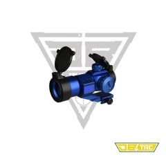 DB TAC Blue Color 35mm Red Green Dot Sight 1x30mm Optic w/ Cantilever Mount Picatinny Weaver