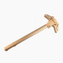 DB TAC Ambidextrous Charging Handle – Gold Anodized Aircraft Aluminum for .223 / 5.56 / 9mm – Left/Right Hand Compatible