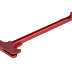 DB TAC Red Color Charging Handle Assembly AR Aluminum Matte Standard .223/5.56/9mm Charging Handle