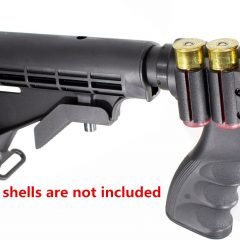 DB TAC Stock combo For Remington 870 12 Gauge, Pistol Grip Shell Holder 6 Position Tactical Stock
