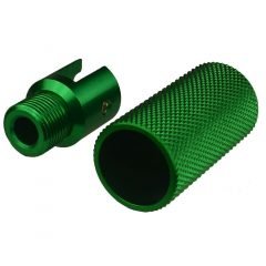 DB TAC 3/4''×16(0.75''x16) TPI Thread Sound Forwarder Combo With Muzzle Brake For Ruger 1022 Adapter Green Color