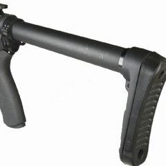 DB TAC A2 Tube Skeleton Stock With Heavy Duty Screw Tightened End Plate and Rubber Pad