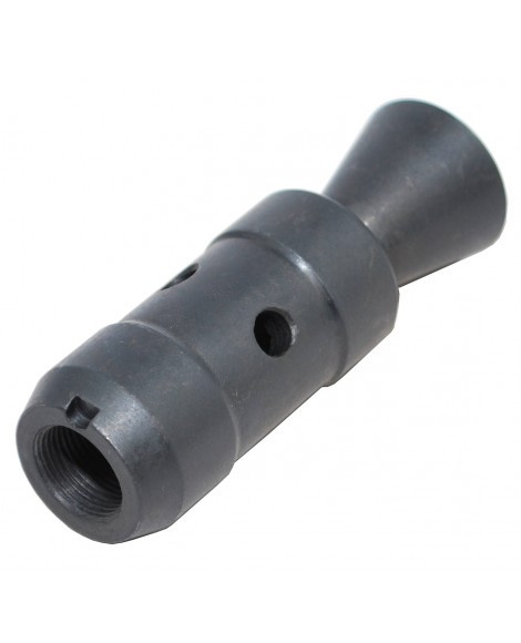 DB TAC 14x1 LH Left Hand Thread 7.62x39 MM Krinkove Style Muzzle Brake All Steel - Image 2