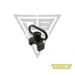 DB TAC Quick Release Detach QD Sling Swivel And Weaver/Picatinny Rail Adapter Mount Set