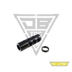 DB TAC Steel 5/8x24 TPI Thread For 6.5 Creedmoor Caliber Competition Muzzle Brake