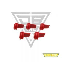 DB TAC 5 Pack Accu Wedge Red Color
