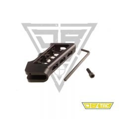 DB TAC Skeletonized Aluminum Pistol Grip Black Color For .22/.223/5.56 And .308