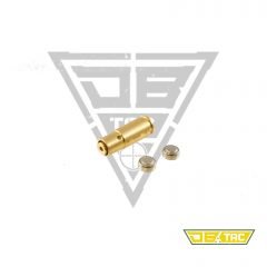 DB TAC 9mm Cartridge Red Laser Bore Sighter, Solid Brass Body, Precision Module, Batteries Included