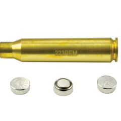 DB TAC .223/5.56 Rem Laser Bore Sighter Bore Sighter Red Dot Brass, Chamber-Style Boresighter
