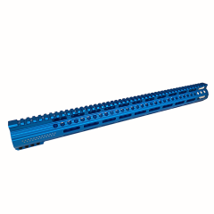 DB TAC 19.25 Inch Patriot Flag Blue Color M-LOK Super Light 19.25 Inch Free Float Quad Rail Handguard For .223/5.56