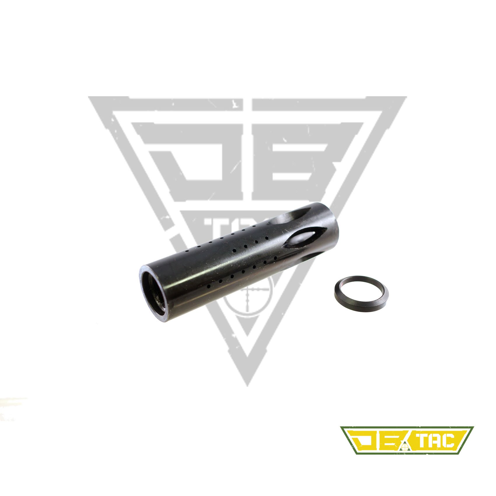 DB TAC 5/8''x24 TPI Thread For .308 Competition Muzzle Brake Pressure Reducer With Crush Washer