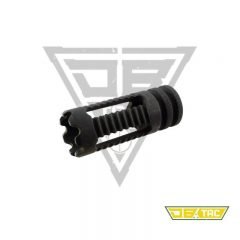 DB TAC M22x0.75 RH TPI Thread All Steel Phantom Muzzle Brake For 12 Gauge