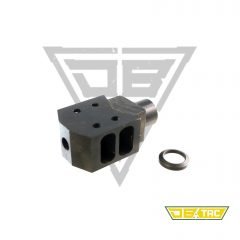 DB TAC 1/2''x28 TPI Thread For Ruger 1022 10/22 Tanker Style Steel Muzzle Brake