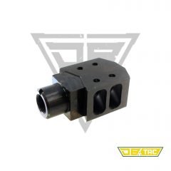 DB TAC AK Tanker Steel Muzzle Brake Compensator 14x1 LH Thread for 7.62x39mm AKM AK-47