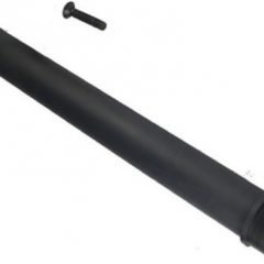 DB TAC Aluminum 6061 T6 10 Inch Matte Black Full Length With 1.2'' Screw