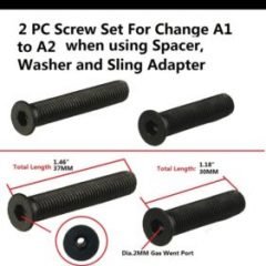DB TAC Buffer Screws Set for Fixed Stock 1.4 Inch And 1.2 Inch