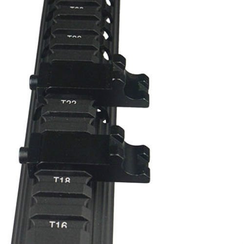 DB TAC 2Pack 45 Degree Offset Angle Side Rail Mount Weaver/Picatinny For Laser and Flashlight - Image 2