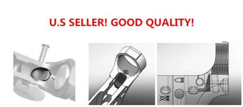 DB TAC 10 Pack Yellow Rubber Accu Wedge Rubber Receiver Buffer - Image 2