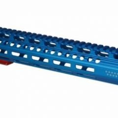 DB TAC Patriot Flag Color M-LOK For .223/5.56 Super Light 15 Inch Free Float Quad Rail Handguard