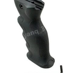 DB TAC Black Color Carbine Style Picatinny/Weaver Holding System,Moulded And Tactical Grip