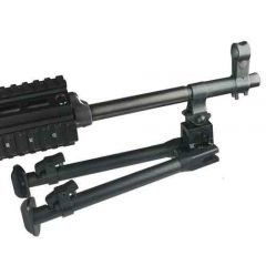 DB TAC Bipod For SKS Bayonet Mount Aluminum Medium Height Short Bipod 9 Inch-13 Inch