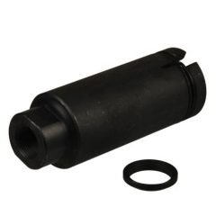 DB TAC 1/2''x28 Thread For .22LR/.223/5.56 Caliber Slim Type 2 piece Muzzle Brake Can Compensator