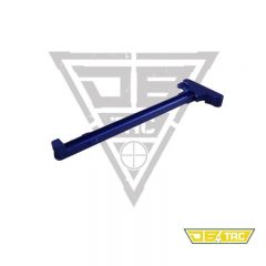 DB TAC Blue Color Charging Handle Assembly AR Aluminum Matte Standard .223/5.56/9mm NATO Charging Handle