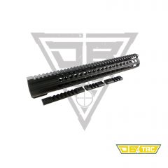 DB TAC 16.5 Inch M-LOK Extra Long Low Profile Free Float Handguard Rail For .308