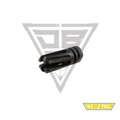 DB TAC 4 Prong Twist 1/2x28 Thread For .22LR/.223/5.56 Muzzle Brake With Free Crush Washer