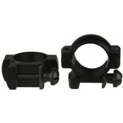 DB TAC Scope Ring 2 Piece 1 Inch Low Profile in Pair Weaver/Picatinny Mount