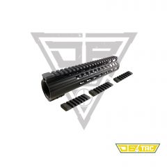 DB TAC 10 Inch Low Profile Free Float KeyMod Handguard Picatinny/Weaver Rail For .308