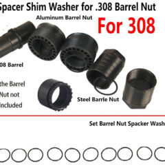 DB TAC Tube Port Alignment 10 PC Pack Free Float Quad Rail Nut Washers .308 Shim