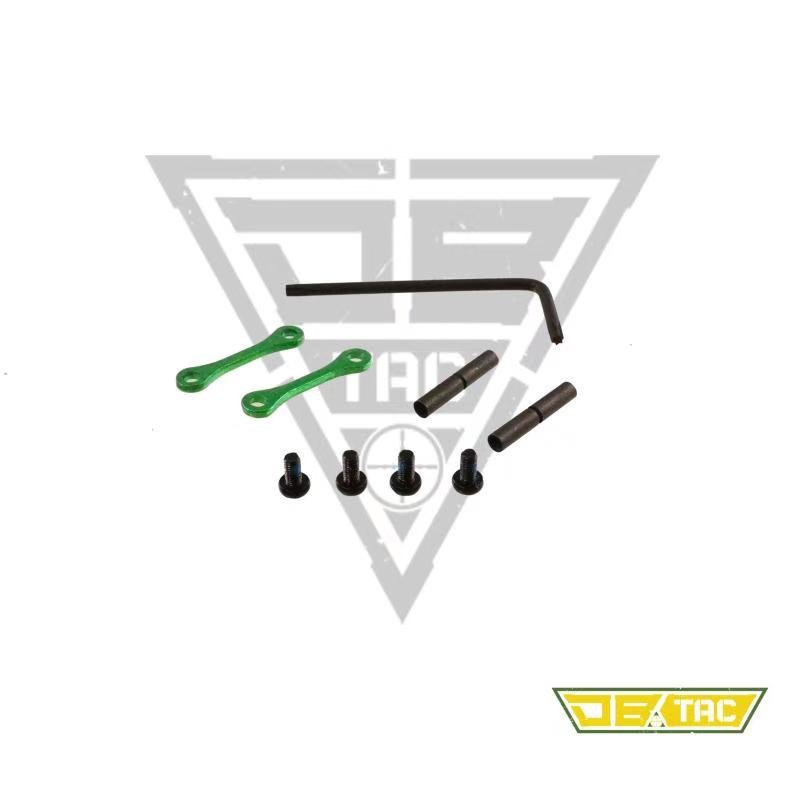 DB TAC Anodized Green Color Anti Rotation Walk Pins Kit Set .154" .22LR/.223/5.56/.308 Style AR 15/10