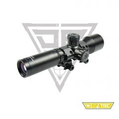 DB TAC 3-9x42 Wide Angle Long Eye Relief Scout Scope Come With Low Profile Weaver Rings