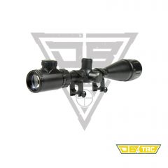 DB TAC 3-9x50 AO Scope Red & Green Color Mil-dot Illuminated Optical Scope