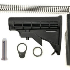 DB TAC Mil Spec Stock Kit Combo(1xBuffer ,1xSpring, 1xCastle Nut ,1xEnd Plate ,1xMil-Spec Tube,1xStock)