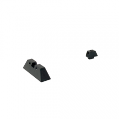DB TAC Aluminum Black Front and Rear Sight 6.5 mm for GLOCK 17, 19, 22, 23, 24, 26, 27, 31, 34, 35
