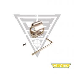 DB TAC Stainless Steel Low Profile .750 Gas Block with Roll Pin for Rifles