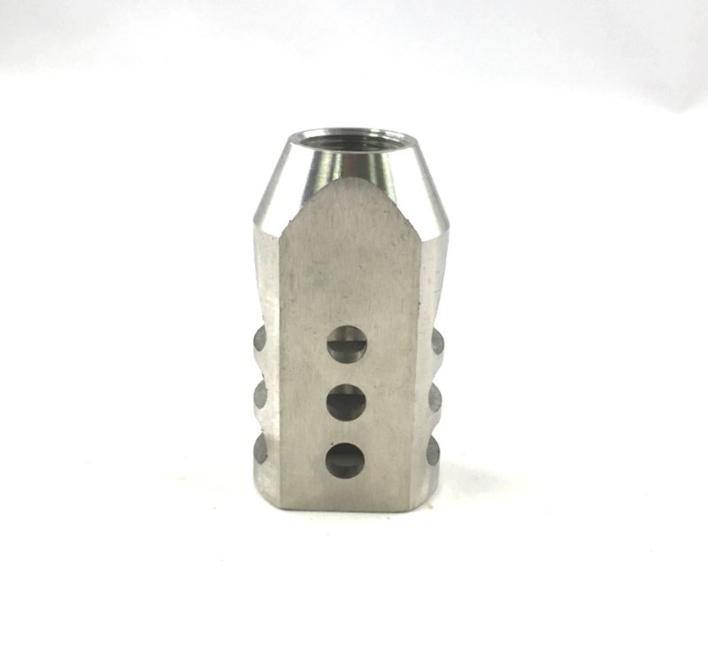 DB TAC Stainless Steel Tanker Style Muzzle Brake for .50 Beowulf – 49/64x20 TPI Thread Recoil Compensator - Image 12