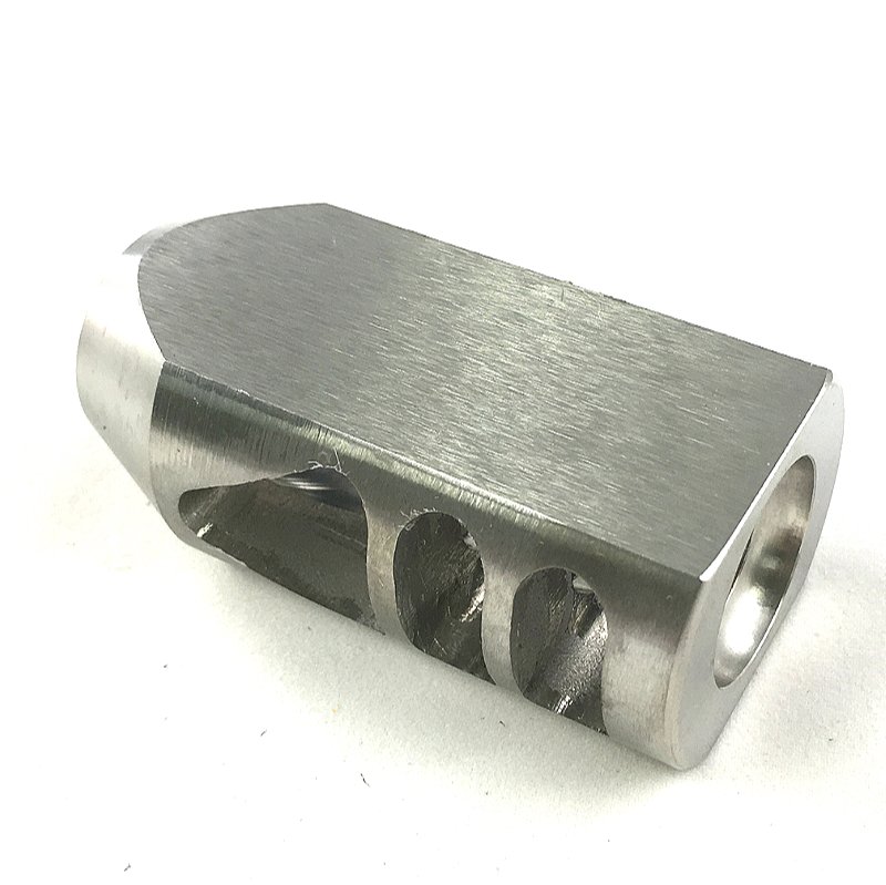 DB TAC Stainless Steel Tanker Style Muzzle Brake for .50 Beowulf – 49/64x20 TPI Thread Recoil Compensator - Image 13