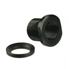 DB TAC Thread Adapter Convert 1/2''x28 Thread to 5/8''x24 Thread Black Anodized Aluminum