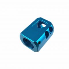 DB TAC Muzzle Brake For Ruger 1022 10/22 1/2''×28 TPI Thread Anodized Light Blue Color