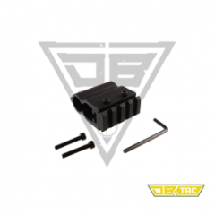 DB TAC All Aluminum Heavy Duty Bipod Adapter For M1 Garand , Picatinny/Weaver Mount