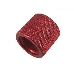 DB TAC Aluminum Thread Protector 1/2"-36 TPI Thread 1/2''x36 TPI Thread Red Color