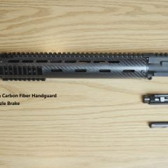 DB TAC 12.5 Inch Rifle Length M-Lok Carbon Fiber Handguard With .223/5.56 16 Inch Barrel 1:8 Twist Complete Upper Configurator