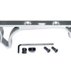 DB TAC M-Lok Handguard/Quad Rail Angle Foregrip Front Grip Silver Color Aluminum