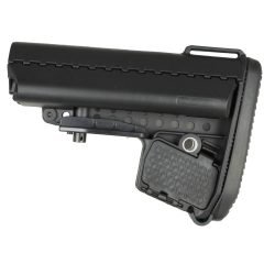 DB TAC Heavy Duty Stock Multi-Positions Buttstock With Rubber Pad For Mil-spec Tube and commercial Tube
